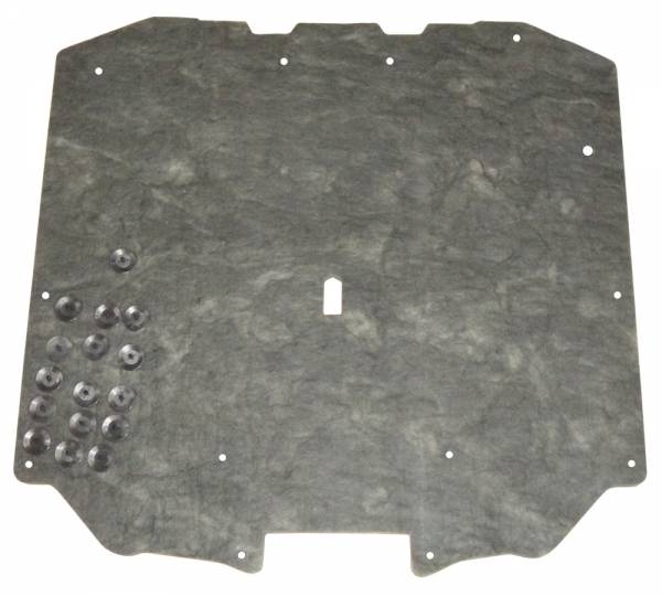 Hood Insulation Kit Includes Clips