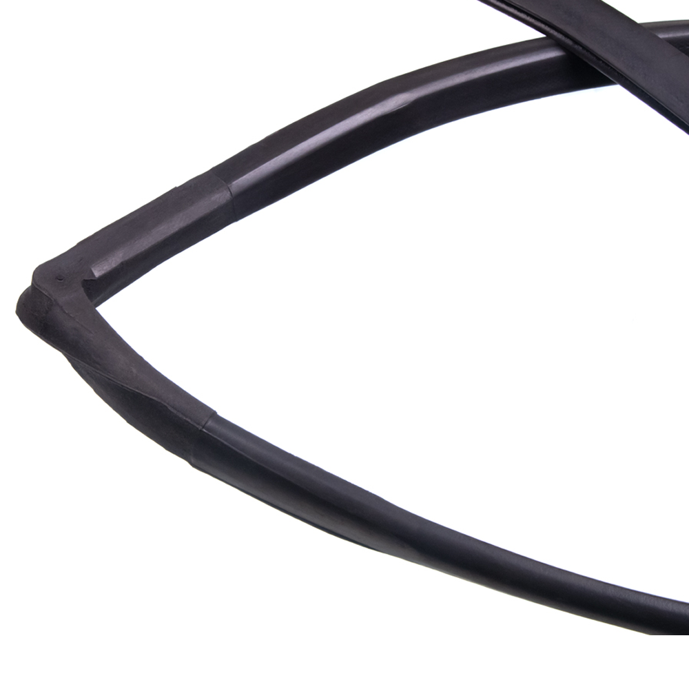 Restore Your Econoline: 6-Piece Door Window Felt & Rubber Seal Kit For 1961-1967 Ford Econoline Van
