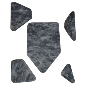 Rubber The Right Way - Hood Insulation Kit - 5 pc.