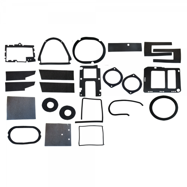 Rubber The Right Way - Heater & AC Gasket Kit - 23 Piece