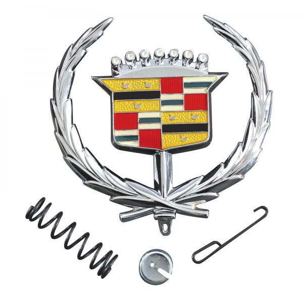 Rubber The Right Way - Cadillac Crest Hood Ornament Kit