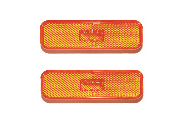 Rubber The Right Way - Front Side Marker Light Assembly - Dark Amber