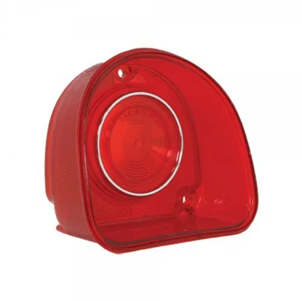 Rubber The Right Way - Taillight Lens - 1 Chrome Ring