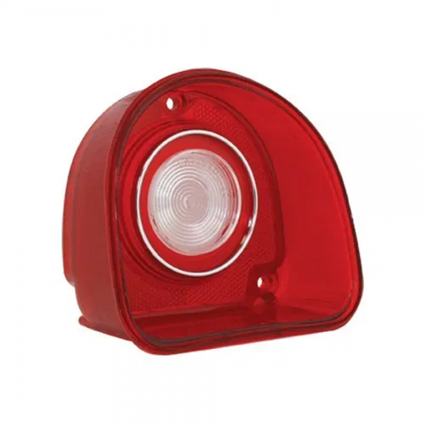 Rubber The Right Way - Taillight / Back Up Light Lens - 1 Chrome Ring