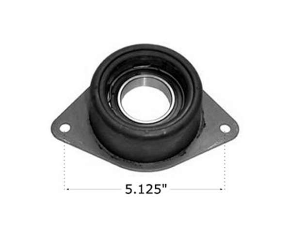 Rubber The Right Way - Driveshaft Bearing Support Bracket Assembly - INCLUDES BEARING / NO CORE REQUIRED