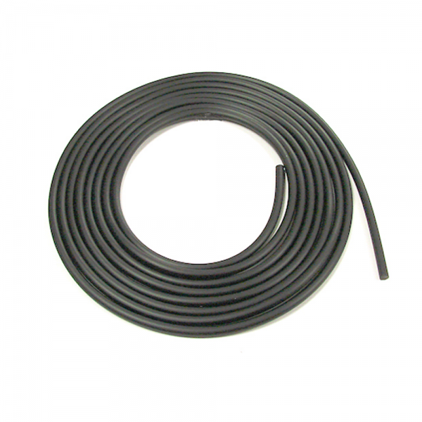 Rubber The Right Way - Lockstrip - Black - 1/4" Diameter - 16' 7" Long