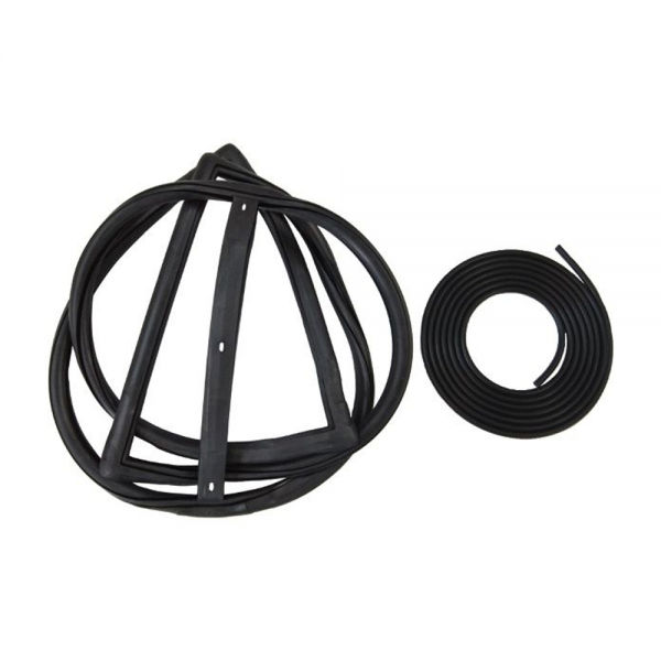 Rubber The Right Way - Windshield Seal With Lock Strip