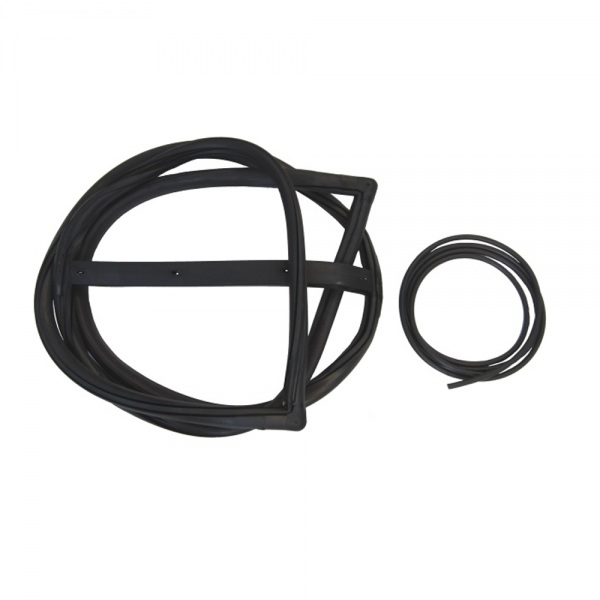 Rubber The Right Way - Windshield Seal With Lock Strip - For Models With Reveal Molding