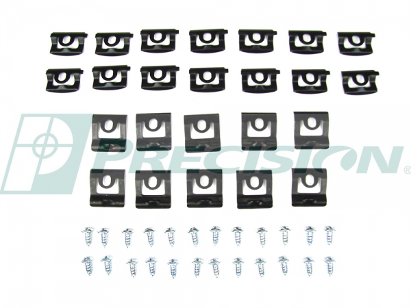 Rubber The Right Way - Windshield Reveal Molding Clip Kit