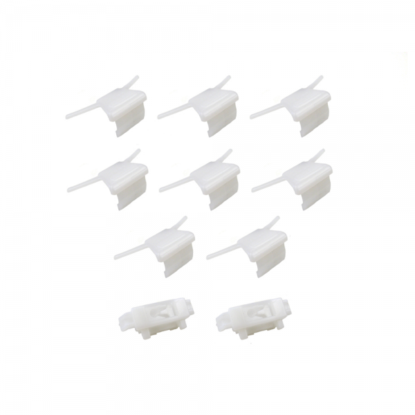 Rubber The Right Way - Windshield Molding Clip Kit - 10 Piece