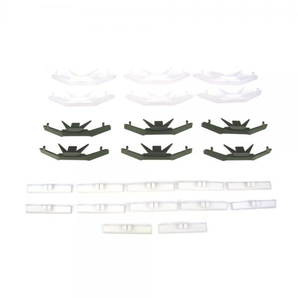 Rubber The Right Way - Windshield Trim / Molding Clip Kit - 24 pc.
