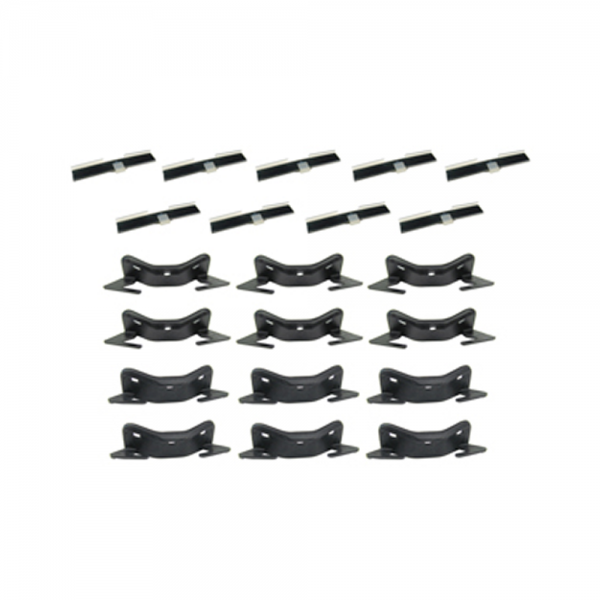 Rubber The Right Way - Windshield Trim / Molding Clip Kit - 21 pc.