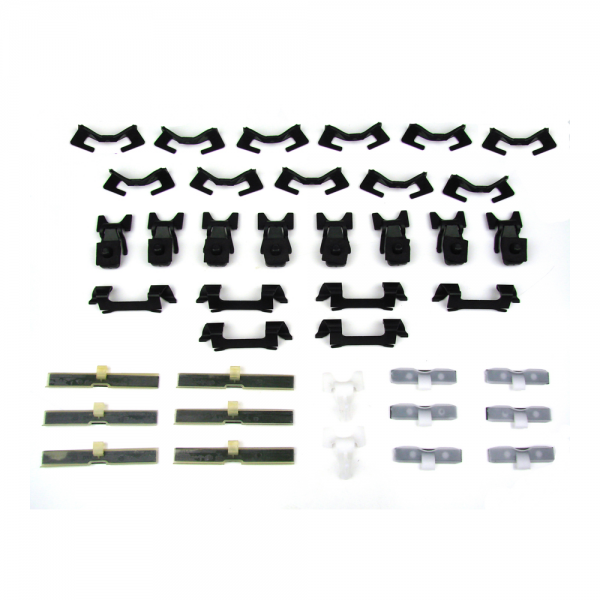 Rubber The Right Way - Windshield Trim / Molding Clip Kit - 39 pc.