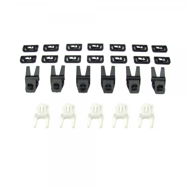 Rubber The Right Way - Windshield Trim / Molding Clip Kit - 25 pc.