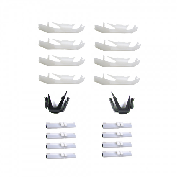 Rubber The Right Way - Windshield Trim / Molding Clip Kit - 18 pc.