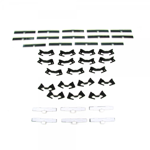 Rubber The Right Way - Windshield Trim / Molding Clip Kit - 38 pc.