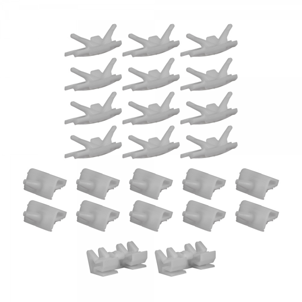 Rubber The Right Way - Cowl Clip Kit - 24 Piece