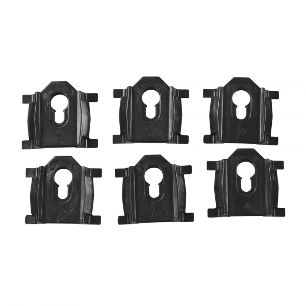 Rubber The Right Way - Rear Window Upper Molding Clip Kit - 6 Piece