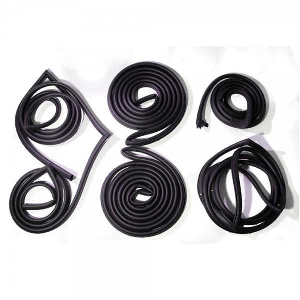 Rubber The Right Way - Basic Weatherstrip Kit - Models With Side Sliding Door