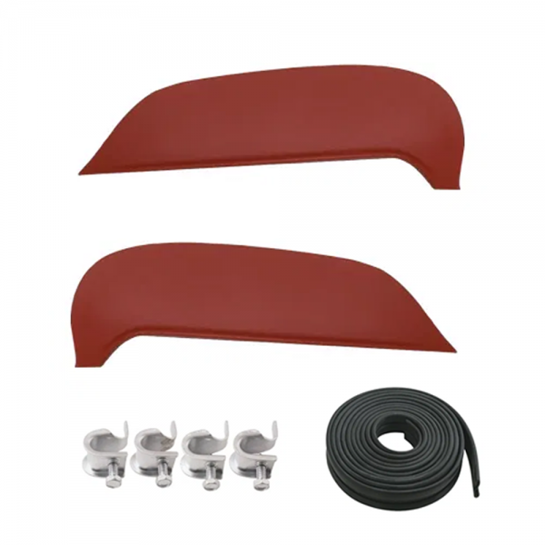 Rubber The Right Way - Fender Skirt Kit - Includes Skirts,  Hardware & Seals