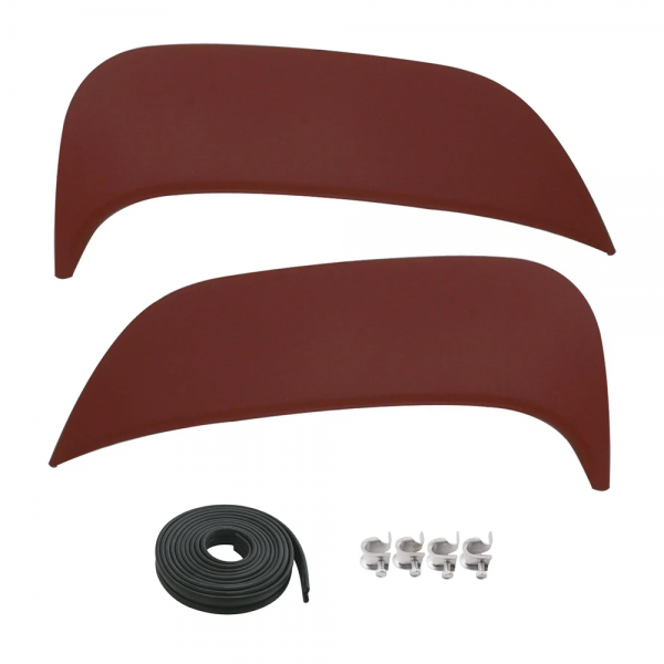 Rubber The Right Way - Fender Skirt Kit - Includes Skirts,  Hardware & Seals