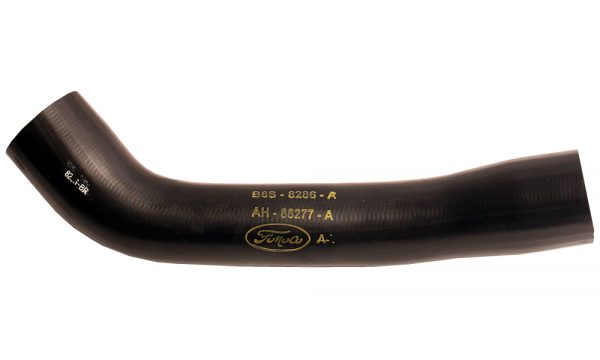 Rubber The Right Way - Lower Radiator Hose - Molded - With Ford Lettering