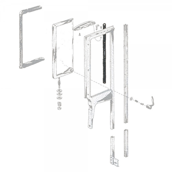 Rubber The Right Way - Back Edge Of Vent Window Seal