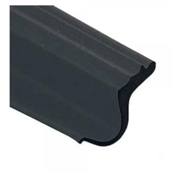 Rubber The Right Way - Convertible Top Header Bow Seal - On Windshield Frame