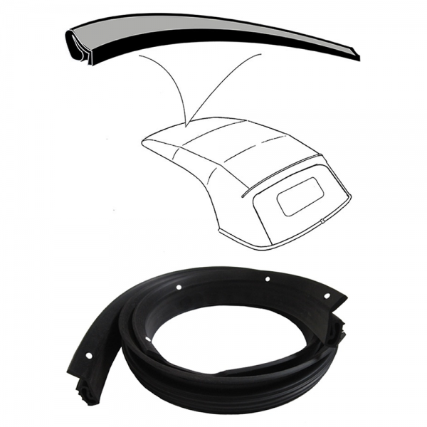 0911-10 ruban専用 Convertible Top Header / Bow Seal