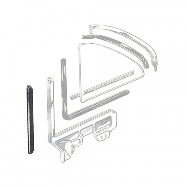Quarter Window Leading Edge Seals