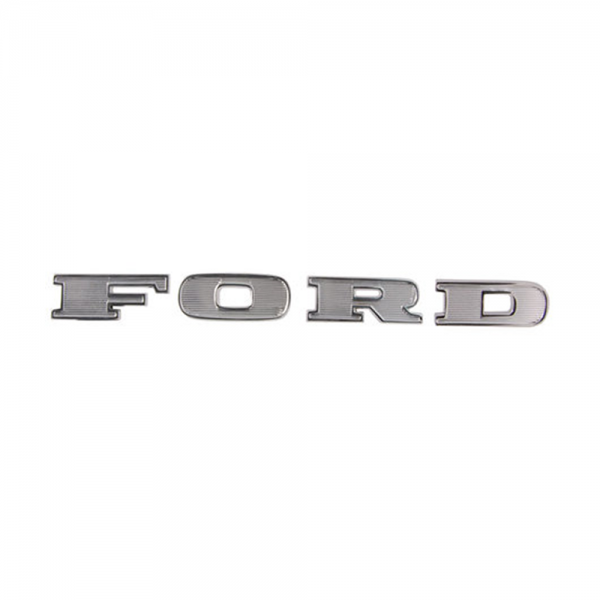 Rubber The Right Way - "FORD" Hood Letters