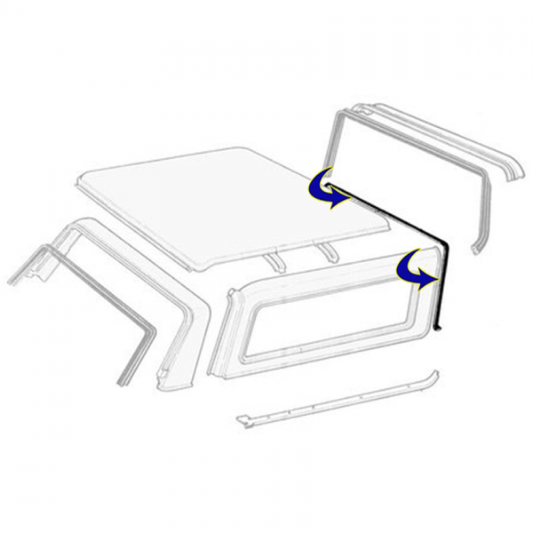 Rubber The Right Way - Removable Shell Front Seal - On Shell