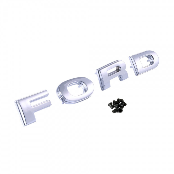 Rubber The Right Way - "FORD" Letters On Hood