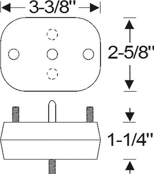Rubber The Right Way - Motor Mount - REVULCANIZATION SERVICE ONLY - CORE REQUIRED