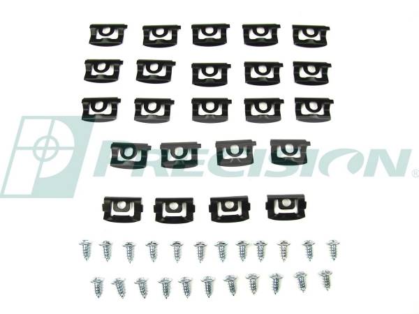 Rubber The Right Way - Windshield Reveal Molding Clip Kit