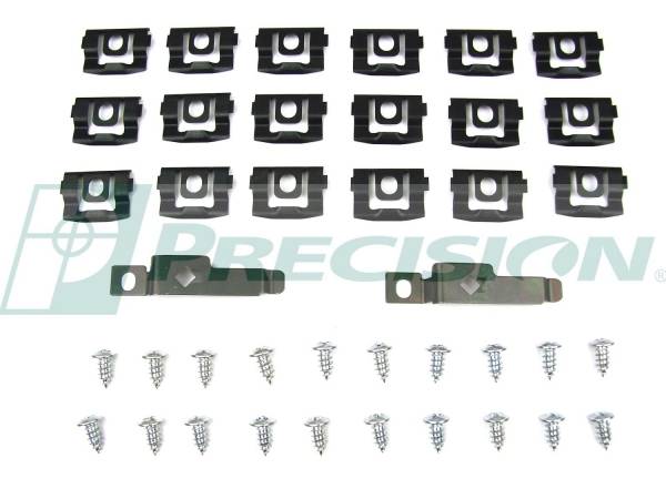 Rubber The Right Way - Rear Windshield Reveal Molding Clip Kit