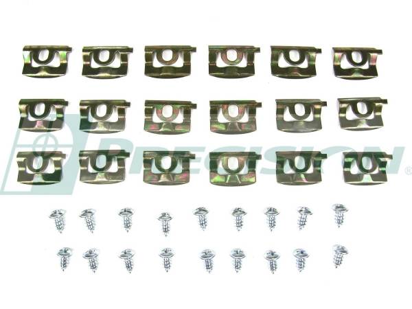 Rubber The Right Way - Rear Window Reveal Molding Clip Kit