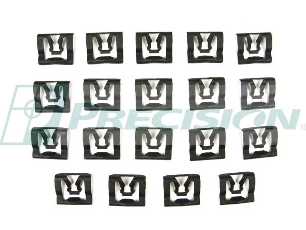 Rubber The Right Way - Rear Window Trim Clip Kit - 19 pc.