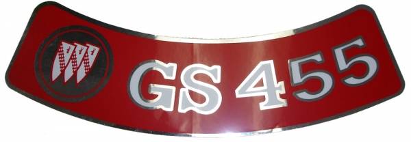 Rubber The Right Way - Air Cleaner Decal - GS 455