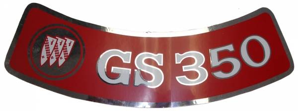 Rubber The Right Way - Air Cleaner Decal - GS 350