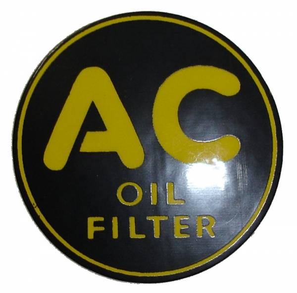 Rubber The Right Way - Oil Filter Decal - AC 6493-2