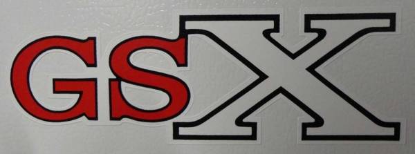 Rubber The Right Way - "GSX" Quarter Panel Decal