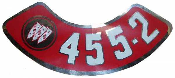 Rubber The Right Way - Air Cleaner Decal - 455-2V