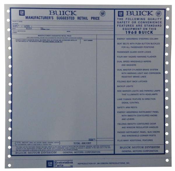 Rubber The Right Way - New Vehicle Window Price Sheet