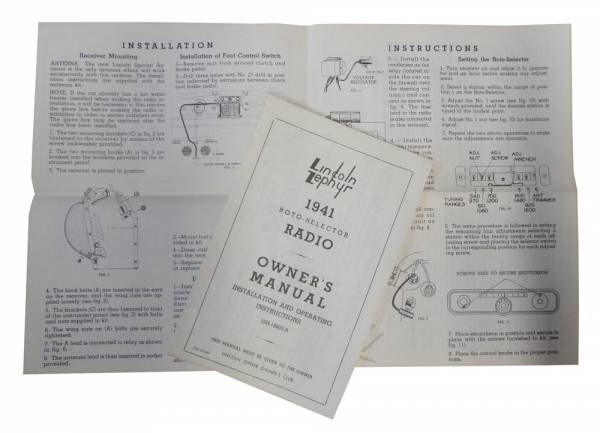 Rubber The Right Way - Zephyr Radio Owners Manual