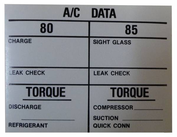 Rubber The Right Way - AC Data Decal