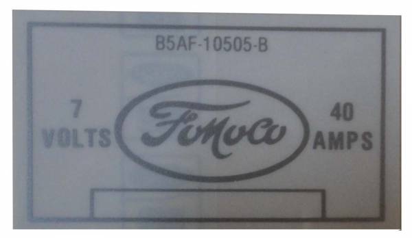 Rubber The Right Way - Voltage Regulator Decal