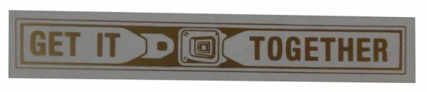 Rubber The Right Way - Seat Belt Window Decal