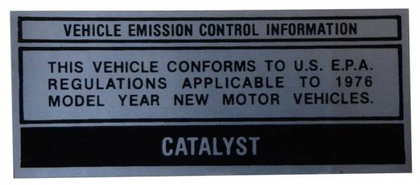 Rubber The Right Way - Vehicle Emission Conforming Decal