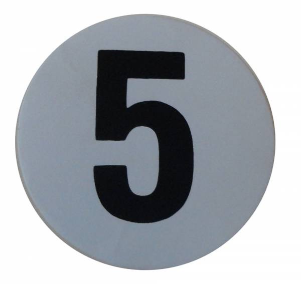 Rubber The Right Way - Assembly Line Production Day Window Sticker - "5"